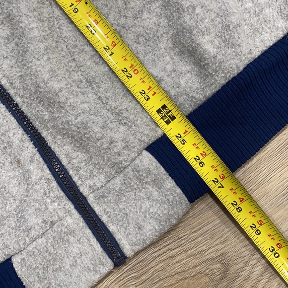 PENFIELD Vintage Men’s Jacket Gray & Navy Fleece Zippered XL - Picture 12 of 12